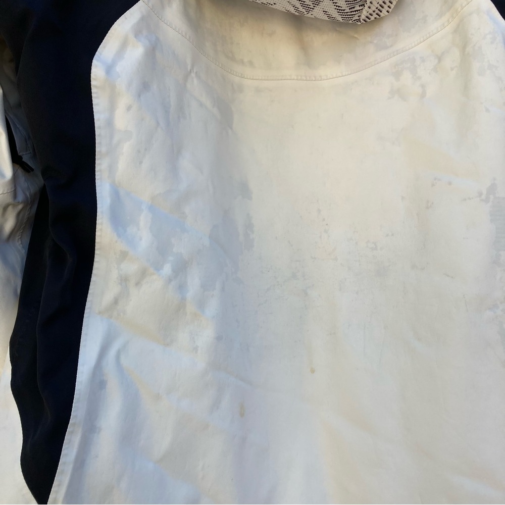 THE North Face Varius Guide Jacket - Women's Cream Black Waterproof Wind Medium - Picture 7 of 11
